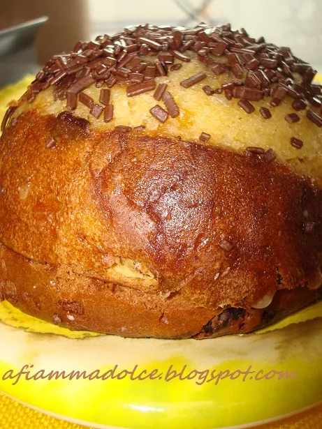 Zuccotto di panettone con curd light al limone