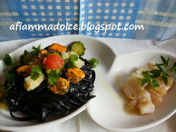 Taglierini neri di scoglio e terra