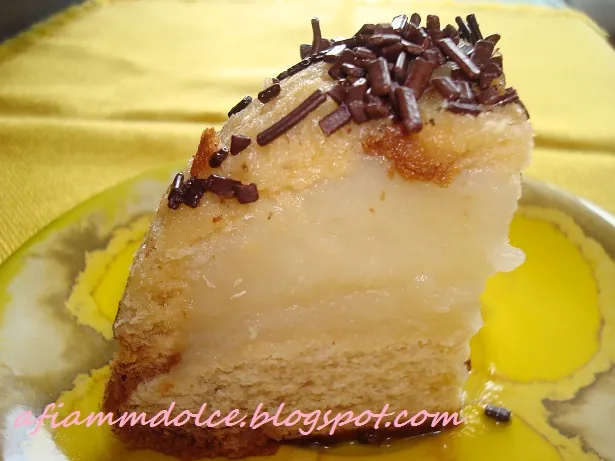 Zuccotto di panettone con curd light al limone