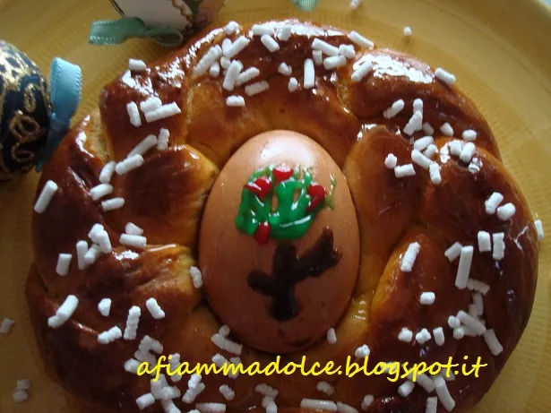 Treccia augurale all’anice e miele…e buona Pasqua a tutti!