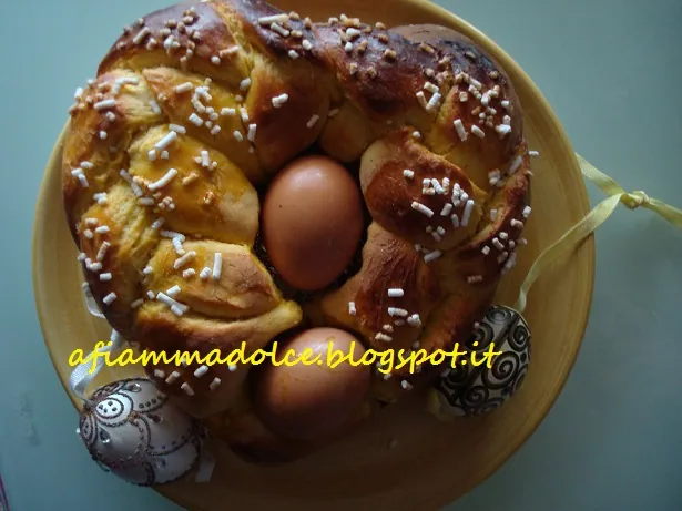 Treccia augurale all’anice e miele…e buona Pasqua a tutti!
