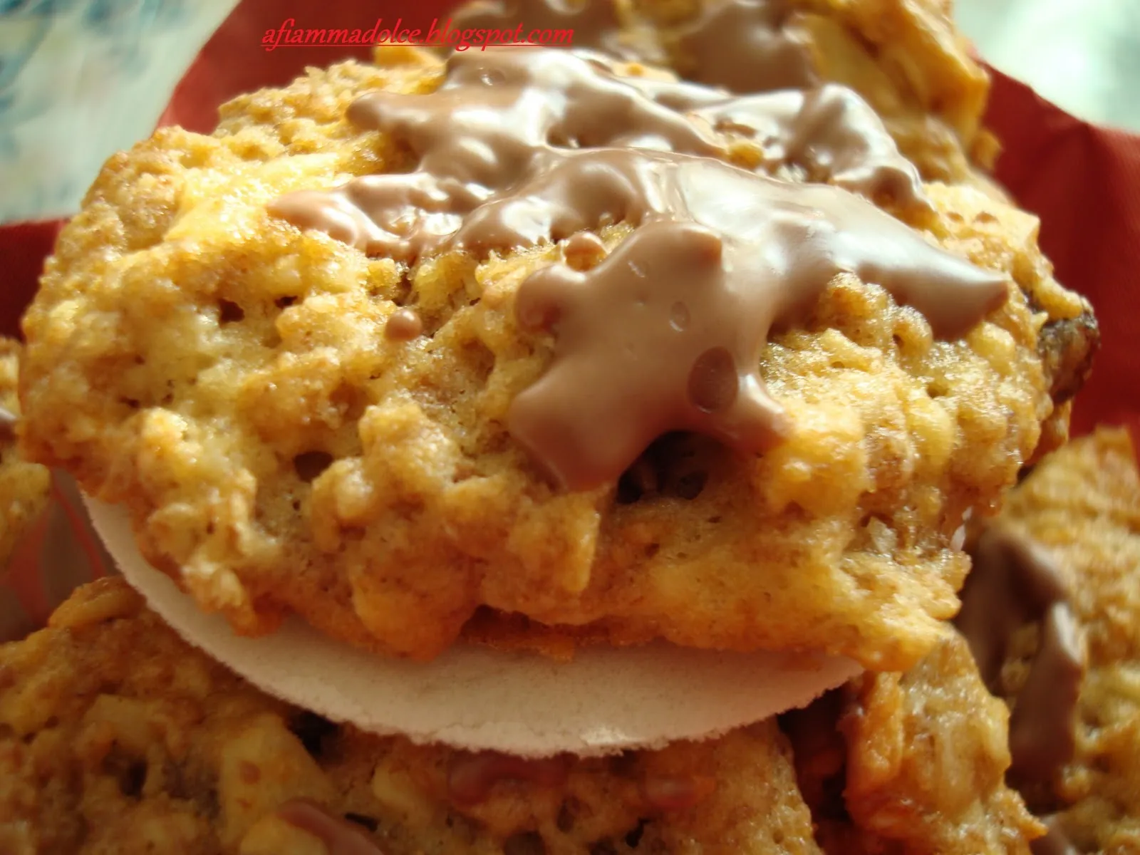 Biscottini ai fiocchi d’avena e cioccolato