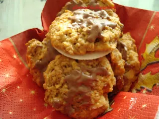 Biscottini ai fiocchi d’avena e cioccolato