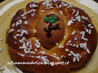 Treccia augurale all’anice e miele…e buona Pasqua a tutti!